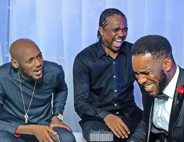 {Legents Meet} See this photo of 2face ,Kanu and Okocha